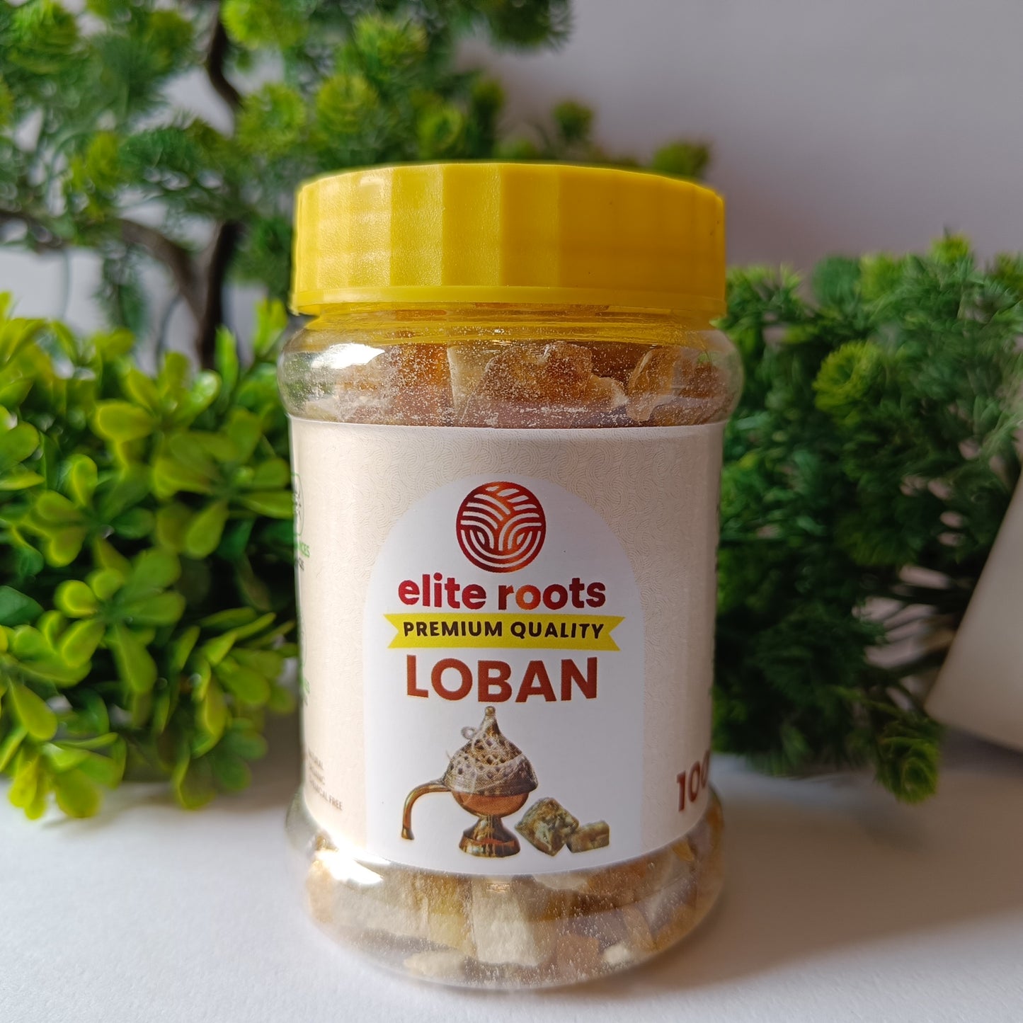 EliteRoots Premium Loban Resin 100g/250g | Long Lasting Fragrance for Dhoop & Ritual Use