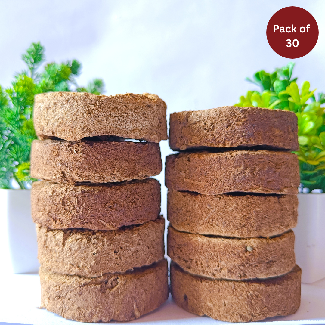 EliteRoots Pure Cow Dung Cake/Uple/Kande