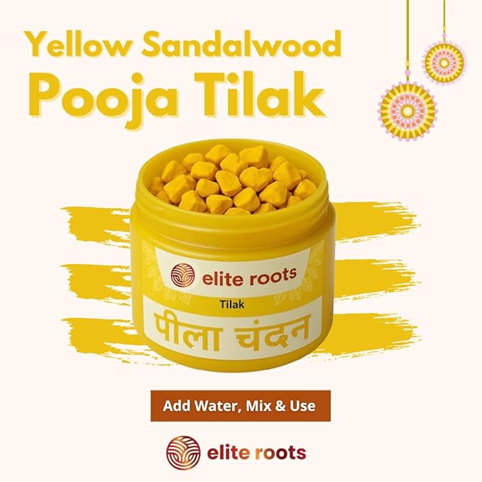 EliteRoots Peela Chandan for Pooja