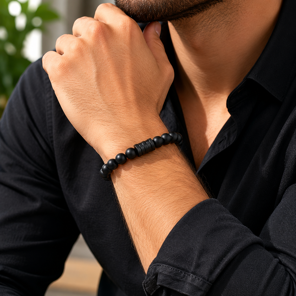 EliteRoots Original Karungali Bracelet with Authenticity Certificate | Premium Spiritual Protection Bracelet