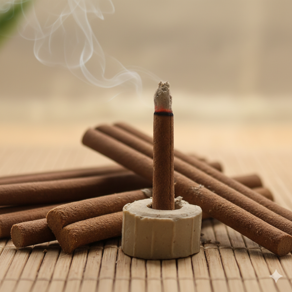 EliteRoots Gomay Dhoop Sticks | Chemical-Free | Charcoal-Free | Bamboo-less Dhoop Sticks - (2qty)