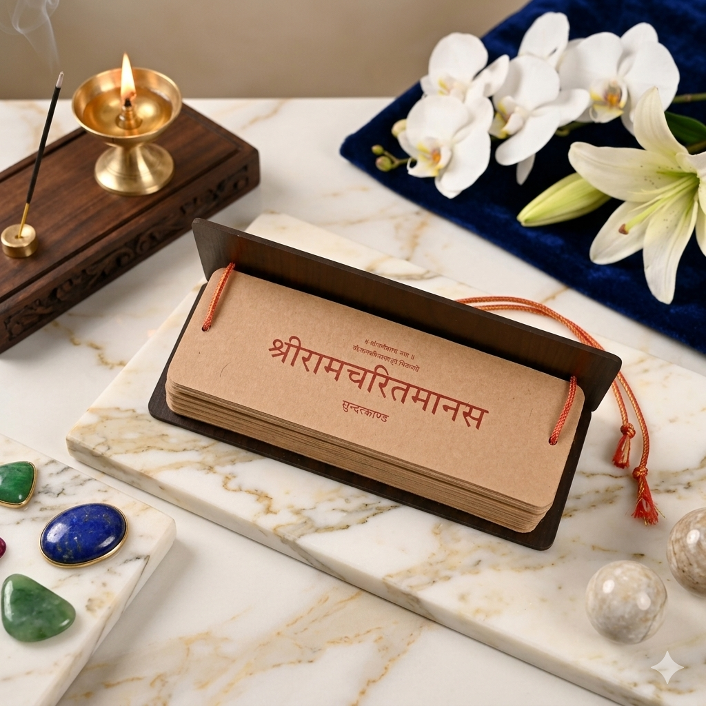 Premium Wooden Sundarkand by EliteRoots, Crafted for Rituals & Refined Gifting
