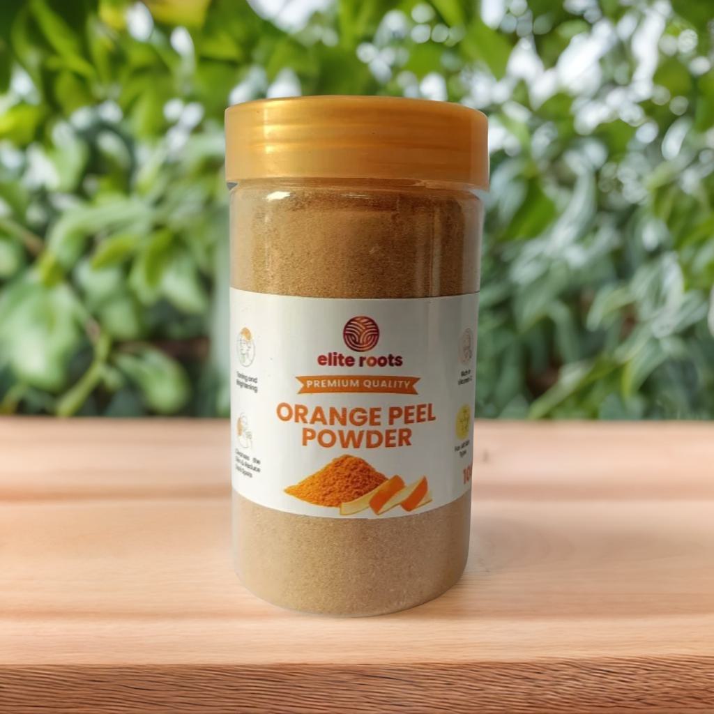EliteRoots Premium Organic Orange Powder Facpack